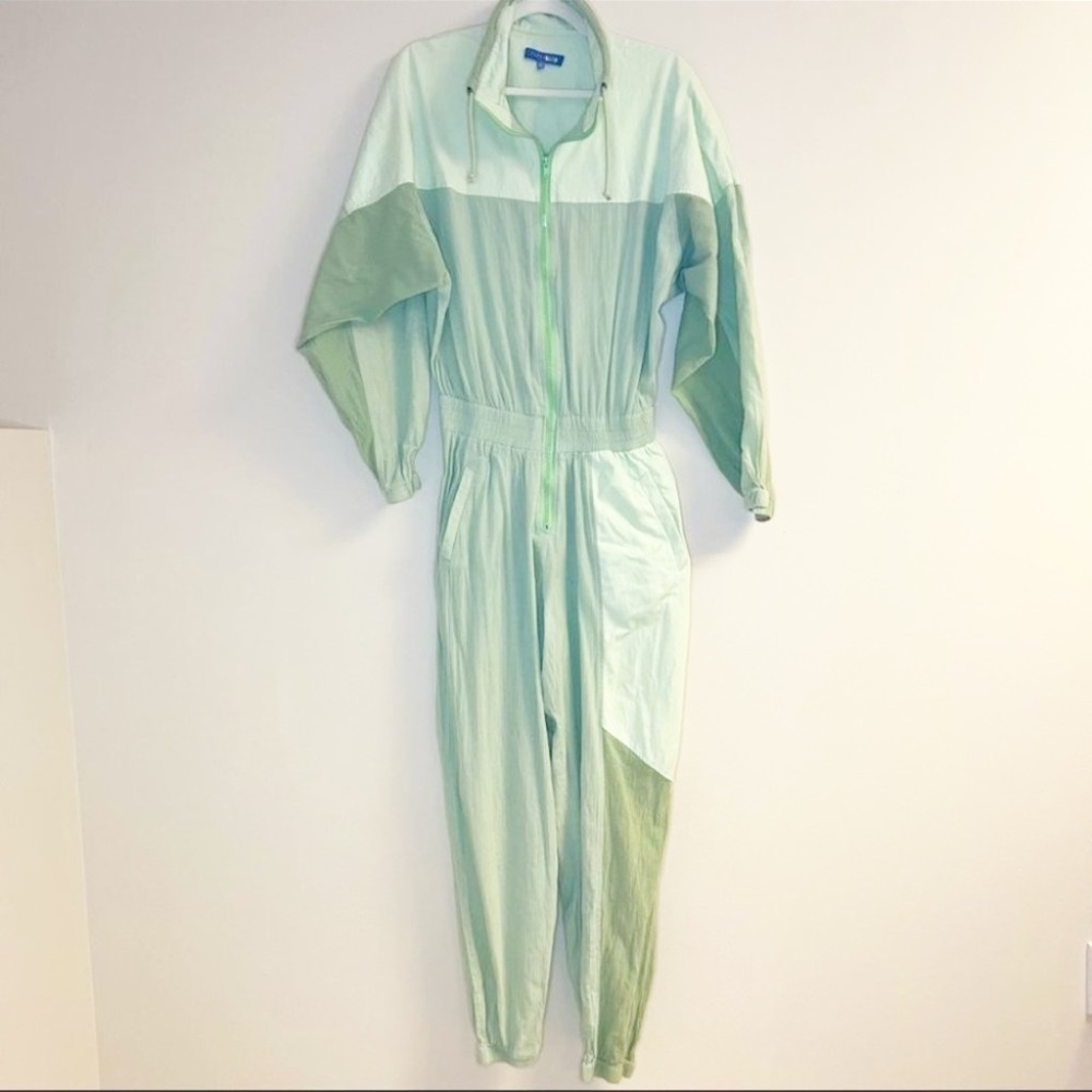 Paradised Kelsey Zip Up Jumpsuit Size Large - Picture 2 of 13